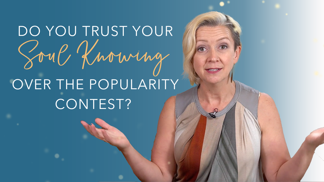 Do You Trust Your Knowing Over the Popularity Contest?