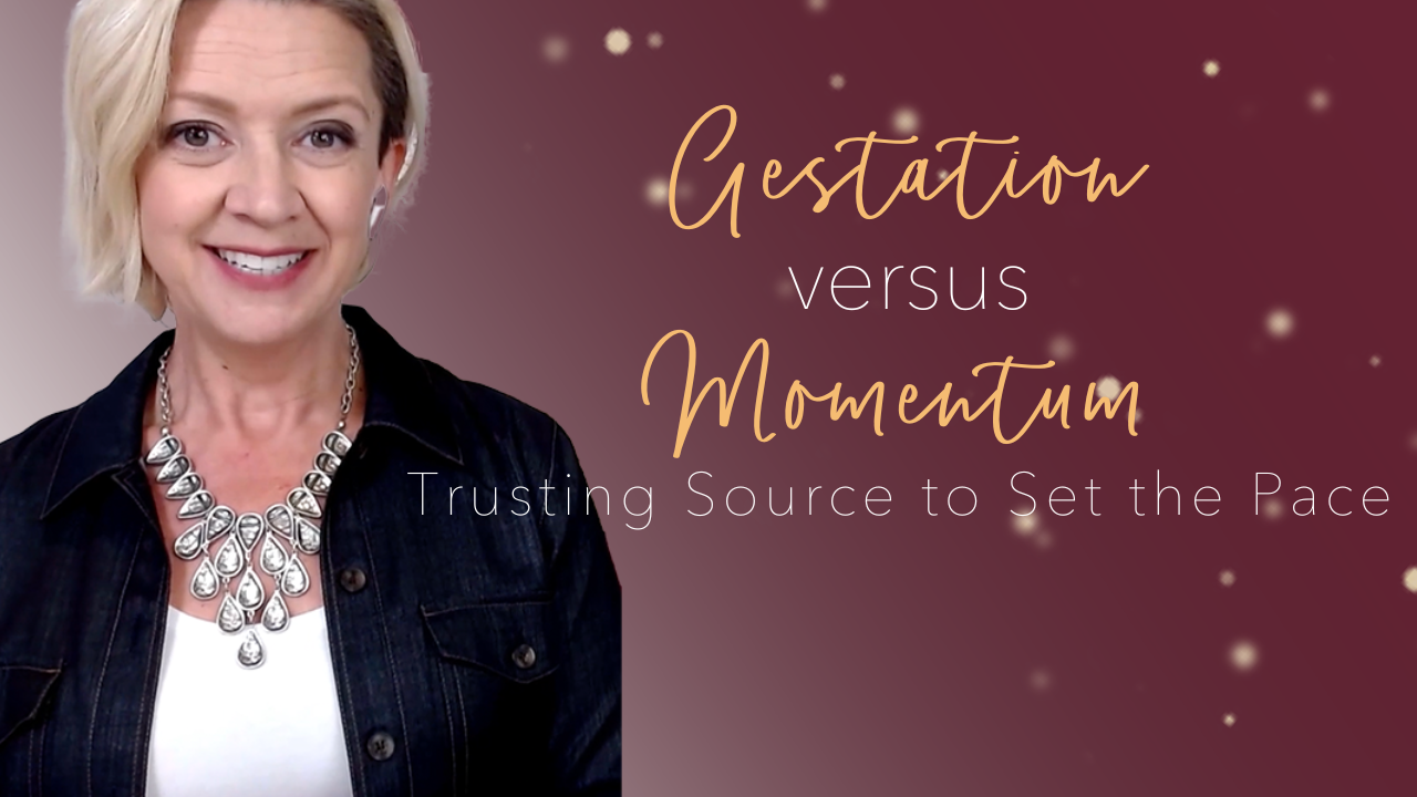 Gestation versus Momentum – Trusting Source to Set the Pace